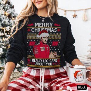Charles Leclerc Ugly Outfit For F1 Fans sweatshirt shirt 16 Lec care about you